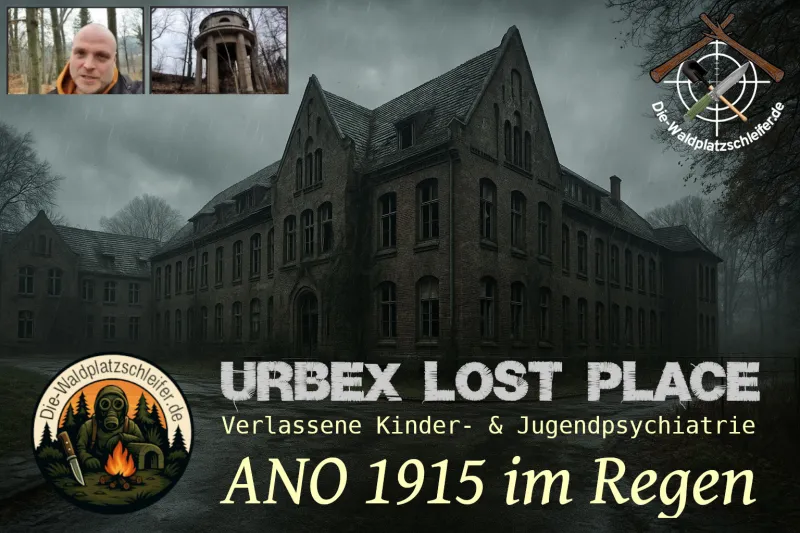Am Sonntag (24.08.25) 19:00 Uhr Verlassene Kinder- und Jugendpsychiatrie ( ANO 1915) – Herbst im Grau